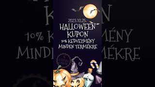 Halloween kupon nap a Szépséglaboron!