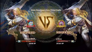 Soul Calibur 6: Ranked Match 251 (Siegfried VS aruttena)