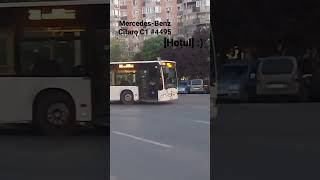 Autobuzul Mercedes-Benz Citaro C1 e3 #4495 (311) Sosind În Statia "Piața iancului"