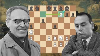 میگن تا سال ها بعد از این بازی هر شب کابوس می دیده Botvinnik vs Portisch 1968