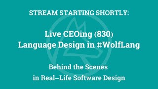 Live CEOing Ep 830: Language Design in Wolfram Language [Tabular]