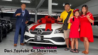 Deliver Mercedes CLA180 1.6 Turbo - Dari Youtube Ke Showroom