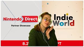 So Many Good Games! Indie World Showcase Nintendo Direct Reaction 8.27.24