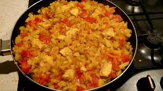 #short How to Cook Delicious Chicken with Potatoes &  Vegetables