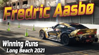 Fredric Aasbo Victory Runs for 2nd Place | Formula DRIFT 2021 (Los Angeles), Round 7