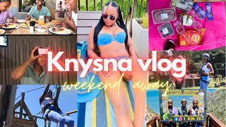 KNYSNA VLOG:Zipline+Trying prawns(1st time)+Nela’s birthday+more/ South African YouTuber