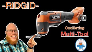 RIDGID 18v Cordless Oscillating Multi-Tool- REVIEW!! #ridgidtools #ridgid #woodworking #tools