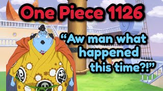 Jimbei Had One Night Of Peace And Woke Up To A New Mystery | One Piece 1126