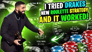 I Tried Drakes NEW Roulette Strategy And It Worked!