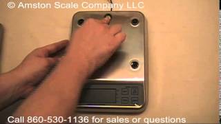 Basic Overview of the Amston Scales MRW Washdown Water/Dust Proof Scale