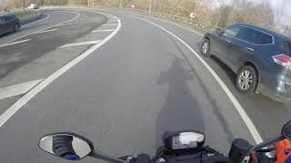 Ducati Monster 937 city crusing part 2/ На ducati monster 937 по Москве часть 2