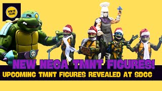 NECA NEW TMNT Figures revealed at SDCC 2024 | Booth Walkthrough Reaction