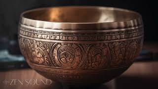 POWERFUL Big Tibetan Singing Bowl For Deep Meditation – Healing Sounds Every 1 Minute