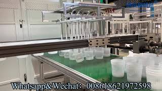 1.2mm thickness PP material soup bowl thermoforming machine -15 molds per minute.