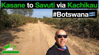 How to drive from Kasane (Kachikau) to Savuti campsite