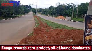 HUNGER PROTEST: Sit-At-Home dominates Enugu, other South East states....@herotvng