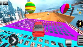 Car driving mega ramp jump Sycle stunts impossible ramp driving gameplay (Android,IOS)  (Android;ios