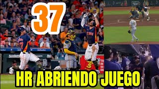 José Altuve conecta su octavo jonrón en 2024 y empata increíble RÉCORD de Ichiro Suzuki