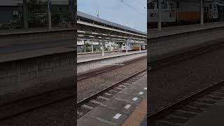 lokomotif cc206 13 15 sdt ka pangandaran + panoramic #video #keretaapi #shortvideo #train