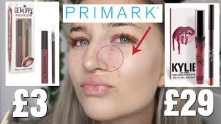 TESTING PRIMARK DUPES AND SPILLING THE TEA! Kylie cosmetics, Urban Decay etc