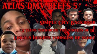 2 Teens Terrorize DMV, Lincoln Heights Youngins Up The Score & Bag NFL Player! (Alias DMV Beefs 5)