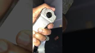 Fracture spilt type connecting rod used in engine ! #mechanicindia #shortvideo #engine #automobile