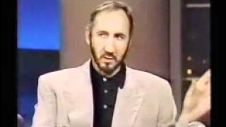 Pete Townshend On Letterman Show