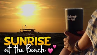 Sunrise At The Beach♫ Sunrise Coffee Music Playlist☕