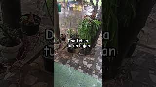 Doa ketika turun hujan