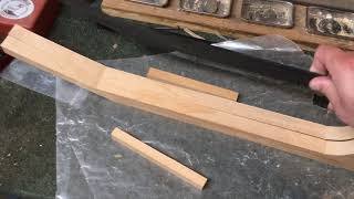 Vega Tubaphone Tenor Conversion part 2 - constructing the neck blank