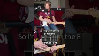 Playing Modes Using Pentatonic Rows