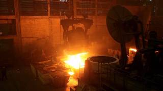 Steel casting factory