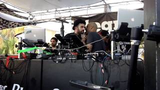 Dennis Ferrer and A-Trak @ DJ Mag 2011