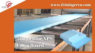 Styrofoam Insulation Board XPS Extruded Polystyrene Foam Panel Blue Building Materials Wall Panel