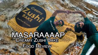 BAKED SUSHIi- Creamy Zushi | food review + ASMR