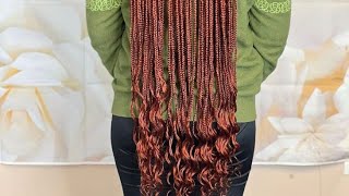 knotless box braids for beginners/Spanish finishing