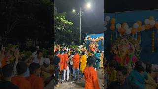 Ganpati visarjan, kharghar #shorts #trending #ganpatibappamorya #ganesh #viral