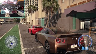 Nissan Skyline GT-R V-Spec & Nissan GT-R Premium | Nfs Heat | Thrustmaster T300RS Gameplay