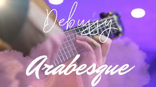 Debussy - Arabesque No 1 - guitar duo - score & tab