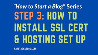 How to Add an SSL Certificate to Your WordPress Website and Final Hosting Tweaks