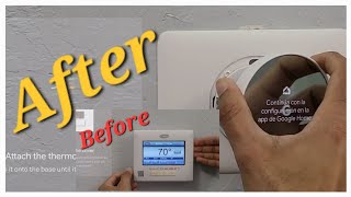 Google Nest Thermostat Installation