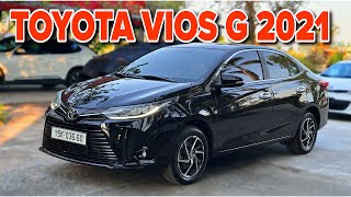 VIOS G 2022 thật đẹp bền bỉ cho ae ở 450tr. Xe gia đình 1 chủ chạy 5.6v km 5 lốp theo xe Zin hết