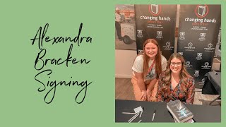 Alexandra Bracken Silver In the Bone Signing