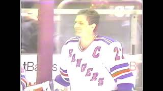 Mike Gartner Pregame Ceremony 12/21/1992