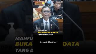 Mahfud MD buka bukaan data yang diduga TPPU