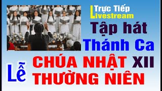 🔴 LỄ CHÚA NHẬT XII THƯỜNG NIÊN (năm B) | Tập Hát Thánh Ca