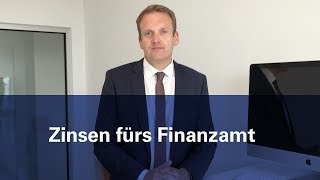 Zinsen fürs Finanzamt | deimel FACHINFO