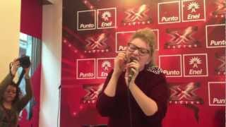 Cixi (X Factor 2012) - Non sono l'unica (Inedito Live HD @ Punto Enel - 08-12-12)