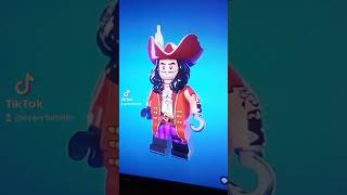 Lego Captain Hook skin in fortnite