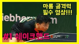 쉐이크 핸드 필수영상!! 마롱 반만 따라가자 (포핸드드라이브 백핸드,플릭,치키다) 배우자!! table tennis shakehand techniques